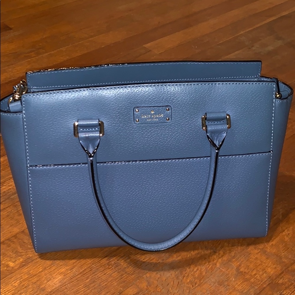 Blue Kate Spade purse